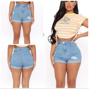 Brand new high waisted shorts!!